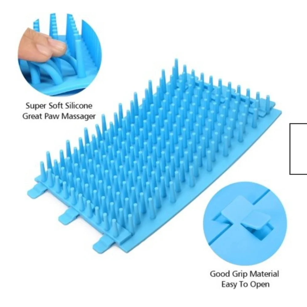 Portable dog paw cleaner size large